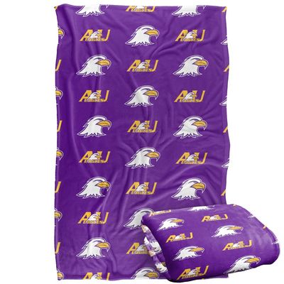 Ashland University Eagles Blanket, 36"x58", Logo Pattern, Silky Touch Super Soft Throw