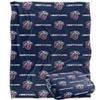 Liberty University Flames Blanket, 50"x60", Logo Pattern, Silky Touch Super Soft Throw view 1
