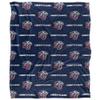Liberty University Flames Blanket, 50"x60", Logo Pattern, Silky Touch Super Soft Throw view 2