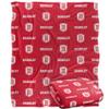 Bradley University Braves Blanket, 50"x60", Logo Pattern, Silky Touch Super Soft Throw view 1