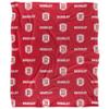 Bradley University Braves Blanket, 50"x60", Logo Pattern, Silky Touch Super Soft Throw view 2