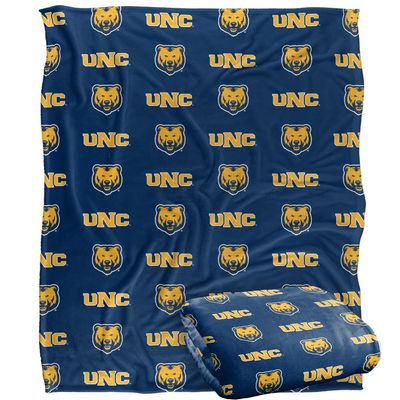 University of Northern Colorado Chargers Blanket, 50"x60", Logo Pattern, Silky Touch Super Soft Throw