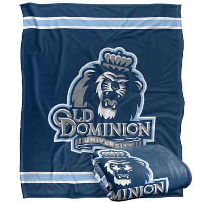Old Dominion University Shockers Blanket, 50"x60", Primary Logo Stripes, Silky Touch Super Soft Throw