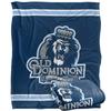 Old Dominion University Shockers Blanket, 50"x60", Primary Logo Stripes, Silky Touch Super Soft Throw view 1