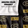 Emporia State University Hornets Blanket, 36"x58", Logo Pattern, Silky Touch Super Soft Throw view 4