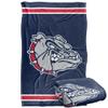 Gonzaga University Bulldogs Blanket, 36"x58", Primary Logo Stripes, Silky Touch Super Soft Throw view 1