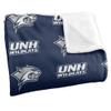 University of New Hampshire Wildcats Blanket, 50"x60", Logo Pattern, Silky Touch Super Soft Throw view 3