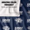 University of New Hampshire Wildcats Blanket, 50"x60", Logo Pattern, Silky Touch Super Soft Throw view 4
