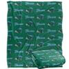 Tulane University Green Wave Blanket, 50"x60", Logo Pattern, Silky Touch Super Soft Throw view 1