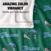 Tulane University Green Wave Blanket, 50"x60", Logo Pattern, Silky Touch Super Soft Throw view 4