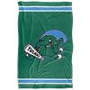 Tulane University Green Wave Blanket, 36"x58", Primary Logo Stripes, Silky Touch Super Soft Throw view 2