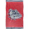 Gonzaga University Bulldogs Blanket, 36"x58", Logo Dots, Silky Touch Super Soft Throw view 2