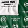 Colorado State University Rams Blanket, 36"x58", Logo Pattern, Silky Touch Super Soft Throw view 4