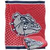 Gonzaga University Bulldogs Blanket, 50"x60", Logo Dots, Silky Touch Super Soft Throw view 1