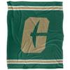 University of North Carolina - Charlotte Forty-Niners Blanket, 50"x60", Primary Logo Stripes, Silky Touch Super Soft Throw view 2