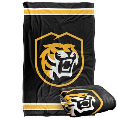 Colorado College Tigers Blanket, 36"x58", Primary Logo Stripes, Silky Touch Super Soft Throw