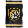 Colorado College Tigers Blanket, 36"x58", Primary Logo Stripes, Silky Touch Super Soft Throw view 2