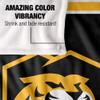 Colorado College Tigers Blanket, 36"x58", Primary Logo Stripes, Silky Touch Super Soft Throw view 4
