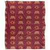Iowa State University Cyclones Blanket, 50"x60", Logo Pattern, Silky Touch Super Soft Throw view 2