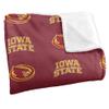 Iowa State University Cyclones Blanket, 50"x60", Logo Pattern, Silky Touch Super Soft Throw view 3
