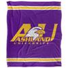 Ashland University Eagles Blanket, 50"x60", Primary Logo Stripes, Silky Touch Super Soft Throw view 2