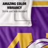 Ashland University Eagles Blanket, 50"x60", Primary Logo Stripes, Silky Touch Super Soft Throw view 4