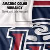 Liberty University Flames Blanket, 50"x60", Primary Logo Stripes, Silky Touch Super Soft Throw view 4