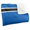 Middle Tennessee State University Blue Raiders Blanket, 50"x60", Primary Logo Stripes, Silky Touch Super Soft Throw view 3