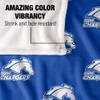 University of Alabama in Huntsville Chargers Blanket, 50"x60", Logo Pattern, Silky Touch Super Soft Throw view 4