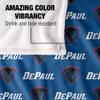 DePaul University Blue Demons Blanket, 50"x60", Logo Pattern, Silky Touch Super Soft Throw view 4