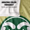 Colorado State University Rams Blanket, 36"x58", Logo Dots, Silky Touch Super Soft Throw view 4