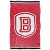 Bradley University Braves Blanket, 36"x58", Logo Dots, Silky Touch Super Soft Throw view 2