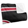 Bradley University Braves Blanket, 50"x60", Primary Logo Stripes, Silky Touch Super Soft Throw view 3