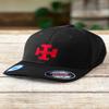 32nd Degree Cross Embroidered Masonic Adult Cool & Dry Sport Hat - [Black][S/M] view 2