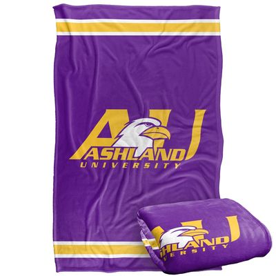 Ashland University Eagles Blanket, 36"x58", Primary Logo Stripes, Silky Touch Super Soft Throw