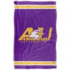 Ashland University Eagles Blanket, 36"x58", Primary Logo Stripes, Silky Touch Super Soft Throw view 2