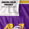 Ashland University Eagles Blanket, 36"x58", Primary Logo Stripes, Silky Touch Super Soft Throw view 4