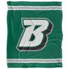 Binghamton University Bearcats Blanket, 50"x60", Primary Logo Stripes, Silky Touch Super Soft Throw view 2