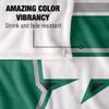 Binghamton University Bearcats Blanket, 50"x60", Primary Logo Stripes, Silky Touch Super Soft Throw view 4