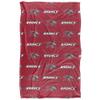 Rider University Broncs Blanket, 36"x58", Logo Pattern, Silky Touch Super Soft Throw view 2
