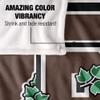 Brown University Bears Blanket, 50"x60", Primary Logo Stripes, Silky Touch Super Soft Throw view 4