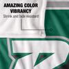 Binghamton University Bearcats Blanket, 36"x58", Primary Logo Stripes, Silky Touch Super Soft Throw view 4