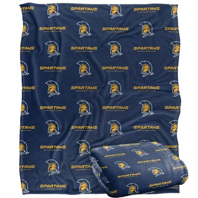 University of North Carolina Greensboro Spartans Blanket, 50'x60', Logo Pattern, Silky Touch Super Soft Throw