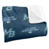 Cal State Monterey Bay Otters Blanket, 36"x58", Logo Pattern, Silky Touch Super Soft Throw view 3
