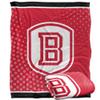 Bradley University Braves Blanket, 50"x60", Logo Dots, Silky Touch Super Soft Throw view 1