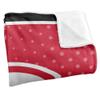 Bradley University Braves Blanket, 50"x60", Logo Dots, Silky Touch Super Soft Throw view 3