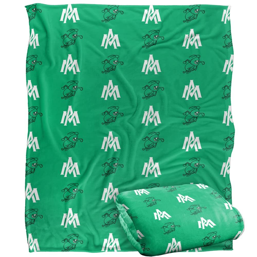 University of Arkansas at Monticello Boll Weevils Blanket, 50"x60", Logo Pattern, Silky Touch Super Soft Throw