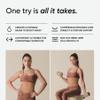 Sports Research Sweet Sweat Toned Waist Trimmer for Women and Men | Premium Waist Trainer Belt to 'Tone' your Stomach Area (Sand, Small) view 4