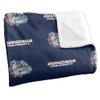 Gonzaga University Bulldogs Blanket, 50"x60", Logo Pattern, Silky Touch Super Soft Throw view 3