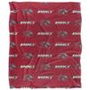 Rider University Broncs Blanket, 50"x60", Logo Pattern, Silky Touch Super Soft Throw view 2